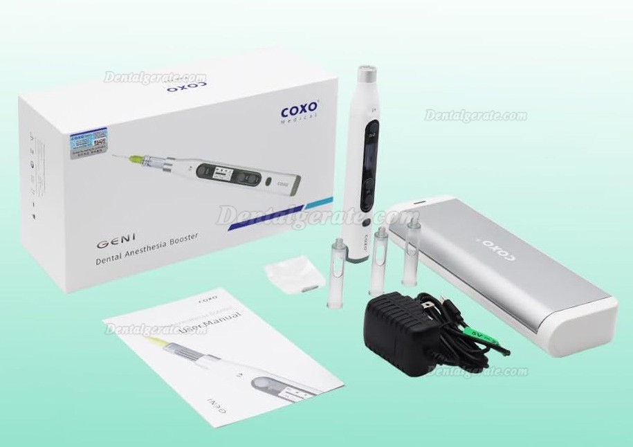 COXO GE NI Dentale Schmerzfreie An&auml;sthesie-System mit 3 einstellbaren Geschwindigkeiten, Musiksystem